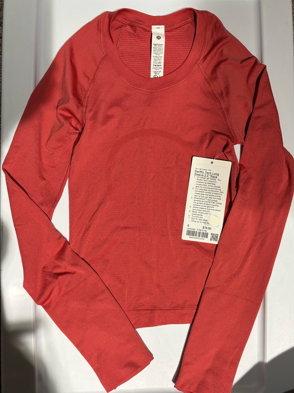 Lululemon Swiftly Long Sleeve